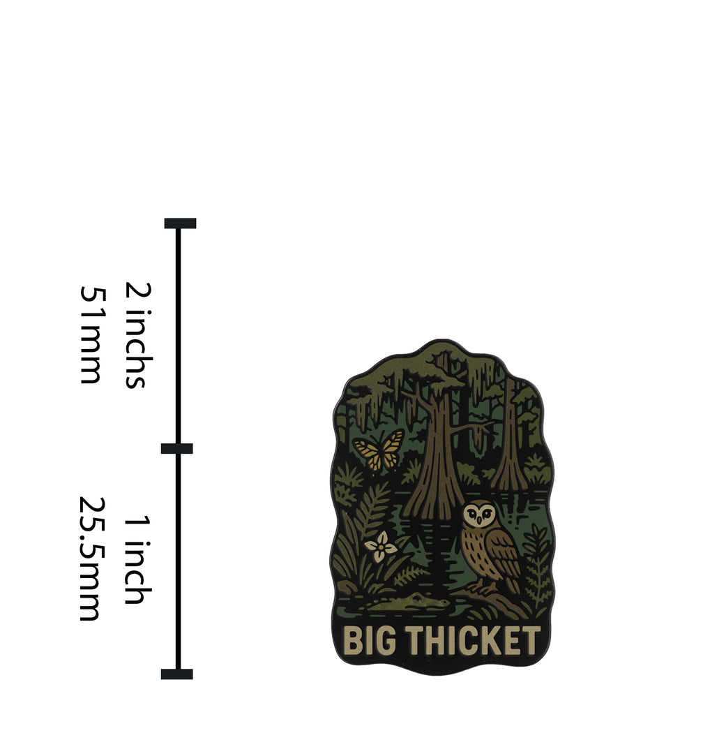 Big Thicket National Preserve Pin - Houston Souvenir Lapel Pin