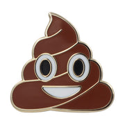 Poop Emoji Pin Series - Poop Enamel Pin Series in 5 Different Colors