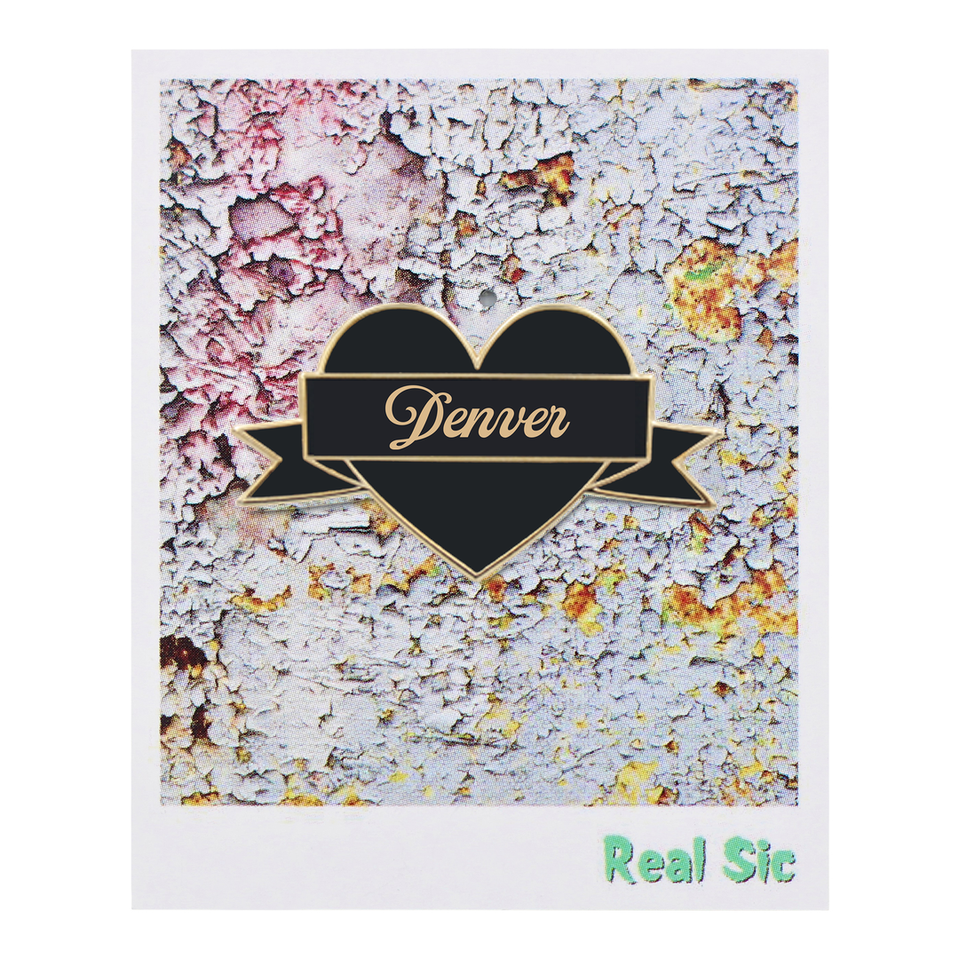 I Heart Denver Enamel Pin – Colorado Souvenir Pin