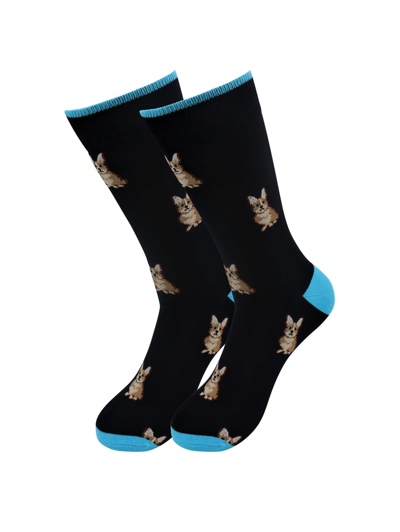 Corgi Socks - Animal Pet Comfy Cotton Socks for Men & Women