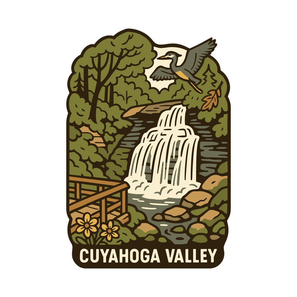 Cuyahoga Valley National Park Traveler Pin