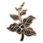 Coffee Berry - Coffee Branch Lapel Pin Enamel Pin