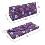 Load image into Gallery viewer, Donuts Print Glasses Case - Vegan Leather Magic Folding Hardcase