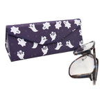 Load image into Gallery viewer, Ghost Print Glasses Case - Vegan Leather Magic Folding Hardcase