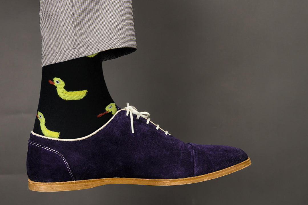 Yellow Duck Socks - Comfy Cotton for Men & Women