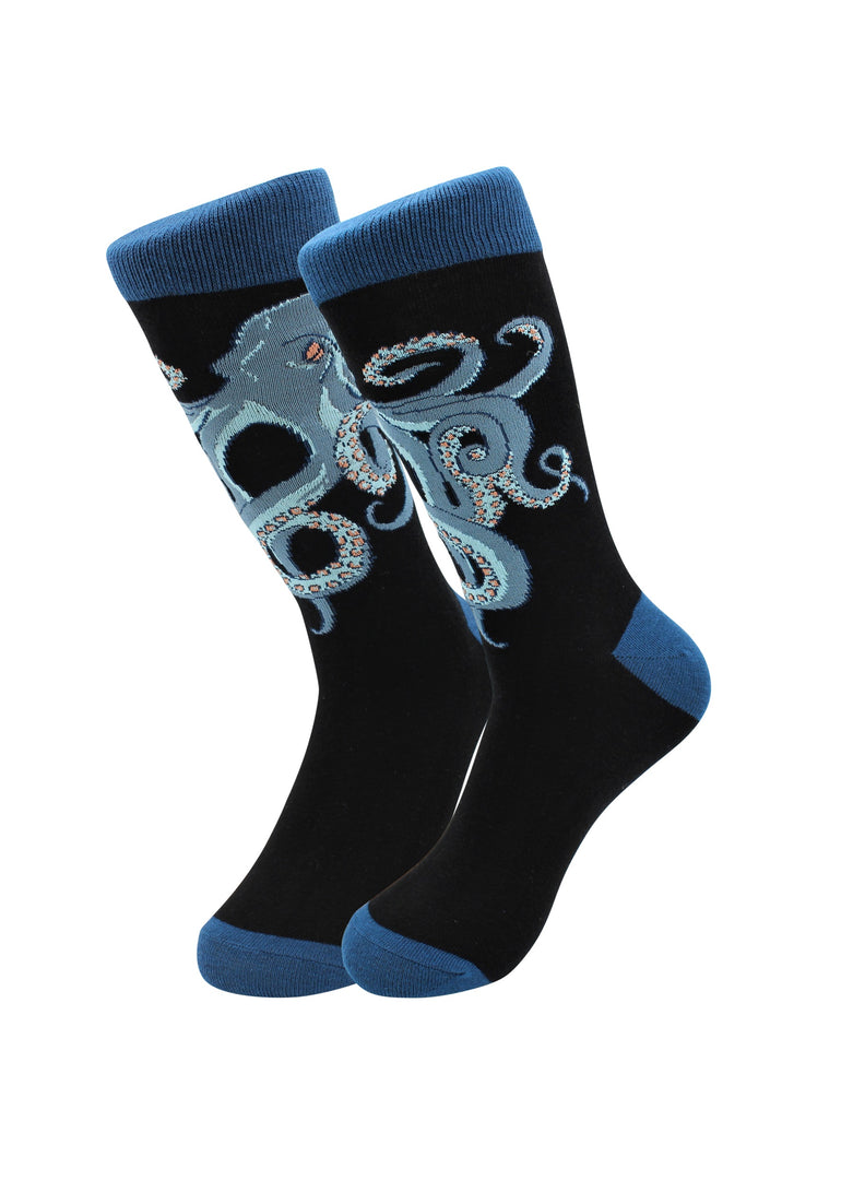 Sick Socks – Octopus - Animals Casual Dress Socks