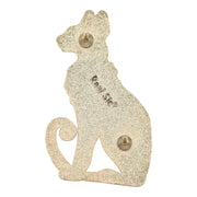 Egyptian Cat Pin - Mystic, Regal, Black Cat Enamel Pin, Ancient Egypt Bastet Lapel Pin for Hats, Jackets