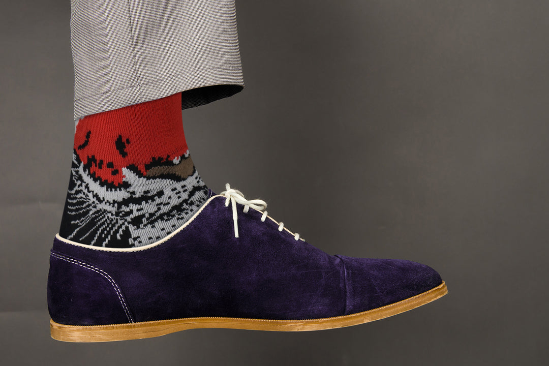Black Tiger Socks - Comfy Cotton for Men & Women