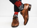 Load image into Gallery viewer, Black Tiger Socks - Comfy Cotton for Men &amp; Women