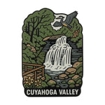 Load image into Gallery viewer, Cuyahoga Valley National Park Traveler Pin - Cleveland Brandywine Falls Souvenir Pin