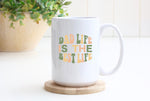 Load image into Gallery viewer, Dad Mug - Dad Life Is The Best Life Large Ceramic Coffee Mug / Tea Cup Father&#39;s Day Gift
