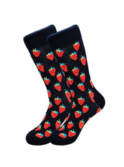 Strawberry Socks - Comfy Cotton for Men & Women