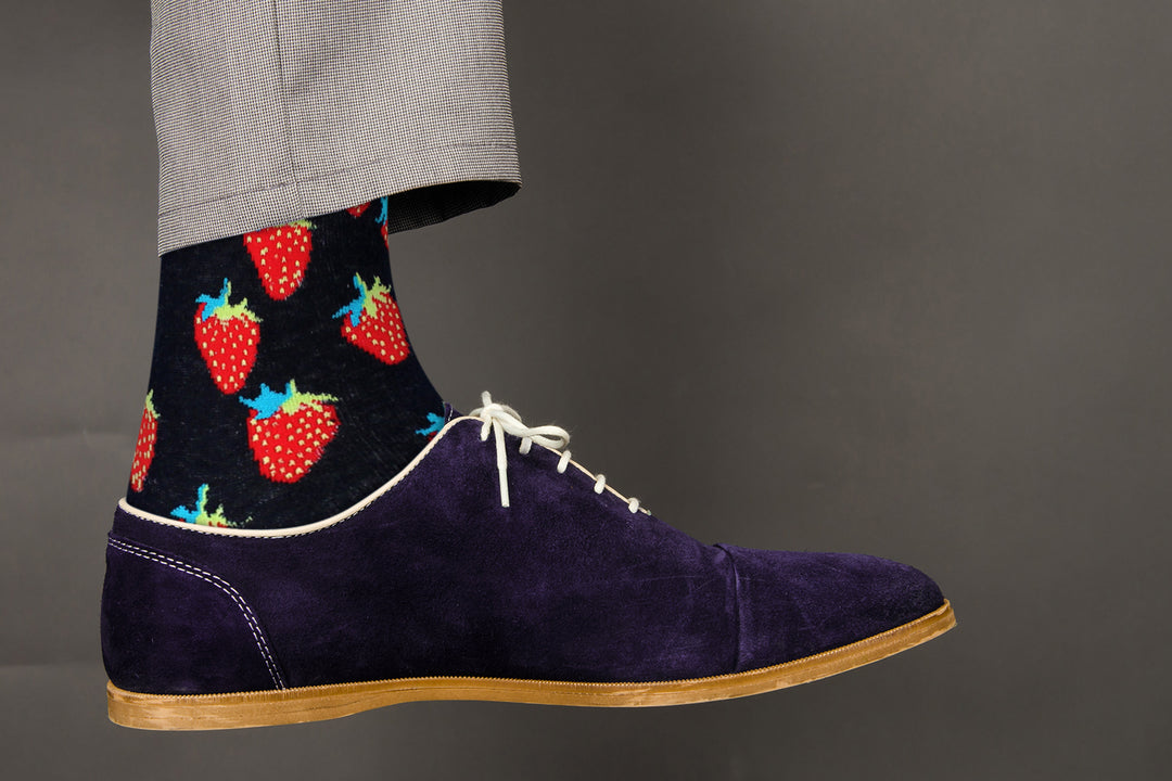 Strawberry Socks - Comfy Cotton for Men & Women
