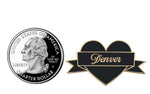 Load image into Gallery viewer, I Heart Denver Enamel Pin – Colorado Souvenir Pin
