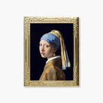 Load image into Gallery viewer, Girl with a Pearl Earring Art Enamel Pin - Vermeer Masterpiece Reproduction lapel pin