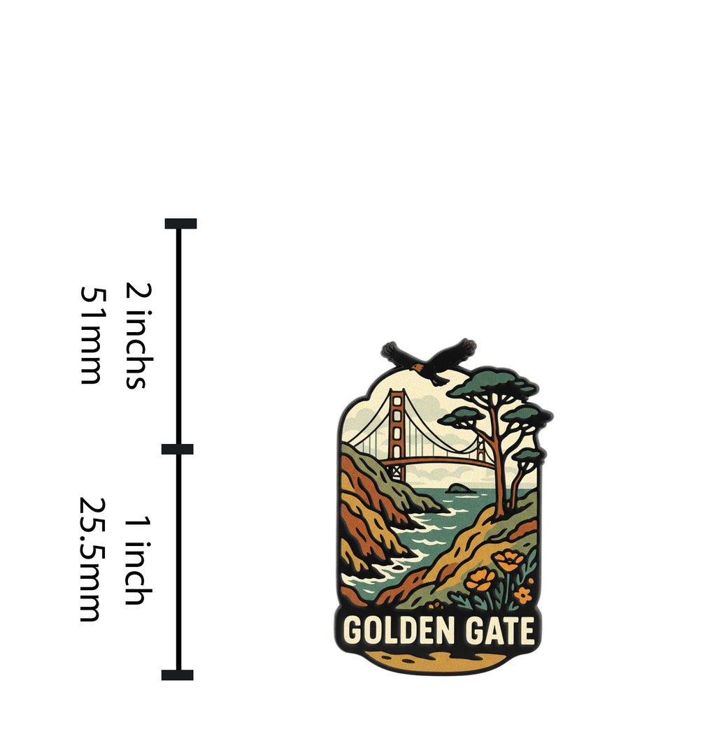 Golden Gate National Recreation Area - San Francisco Souvenir Pin