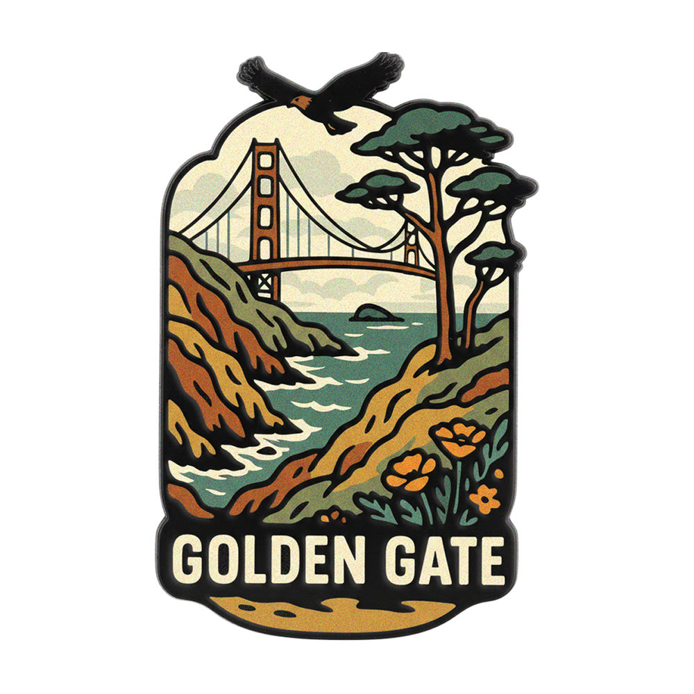Golden Gate National Recreation Area - San Francisco Souvenir Pin