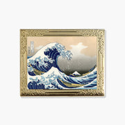 The Great Wave by Hokusai Art Frame Pin - Museum Souvenir Fine Art Lapel Pin
