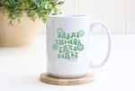 Load image into Gallery viewer, Great Things Take Time Mug - Motivational Large Capacity 15oz Ceramic Coffee Mug / Tea Cup
