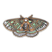 Moth Pin - Occult Luna Moth / Butterfly Enamel Pin in 4 Colors