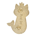 Load image into Gallery viewer, Mermaid Cat -  Real Sic Mermaid Cat Enamel Pin