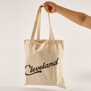 Reusable Cotton Tote Bag - Cleveland - Eco-Friendly Shopping Bag for Groceries - 15