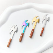 Mini Double-Edged Battle Axe Keychain Knife - Utility Pocket Knife