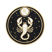 Astrological Zodiac Sign Pin - Star Sign / Astrology Enamel Pins for Birth Sign / Birthday Gift