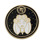 Load image into Gallery viewer, Aquarius Astrological Sign Pin - Star Sign / Astrology Enamel Pins for Birth Sign / Birthday Gift