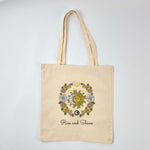 Load image into Gallery viewer, Reusable Cotton Tote Bag - Eco-Friendly Shopping Bag for Groceries - 15.5&quot; x 14.5&quot;
