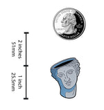 Load image into Gallery viewer, David Abstract Greek Statue Pin - Surreal Vaporwave Aesthetic Enamel Pin
