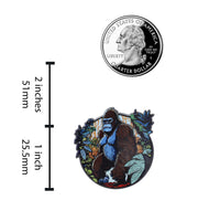 Gorilla Pin - Exotic Animal / Zoo Souvenir Enamel Pin