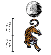 Siberian Tiger Pin - Zoo Souvenir Lapel Pin