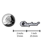 Load image into Gallery viewer, Cleveland Script Pin - Ohio Sports Souvenir Enamel Pin
