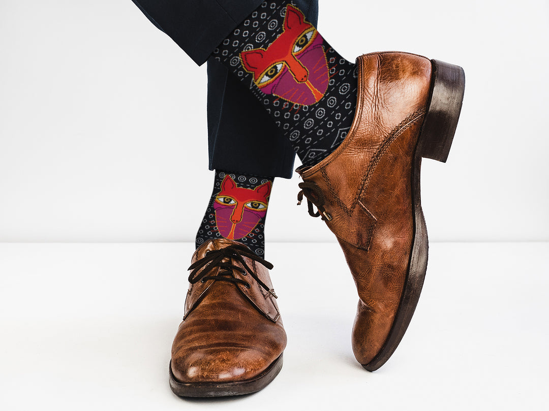 Hip Cat Socks - Comfy Cotton for Men & Women