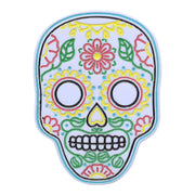 Neon Sugar Skull - Día de Muertos Enamel Pin