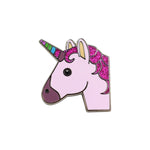 Load image into Gallery viewer, Unicorn Emoji Pin – Enamel Pin For Your Life