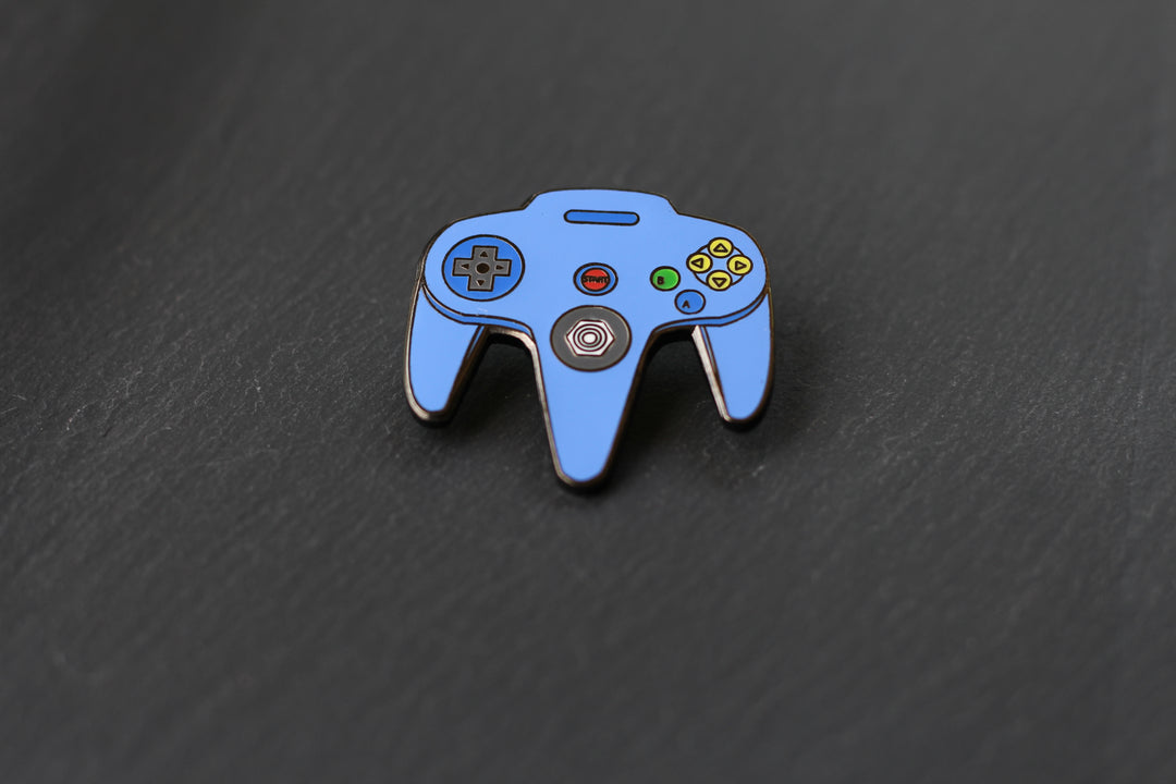 N64 Controller - Nintendo Enamel Pin