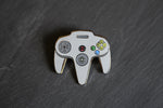 Load image into Gallery viewer, N64 Controller - Nintendo Enamel Pin
