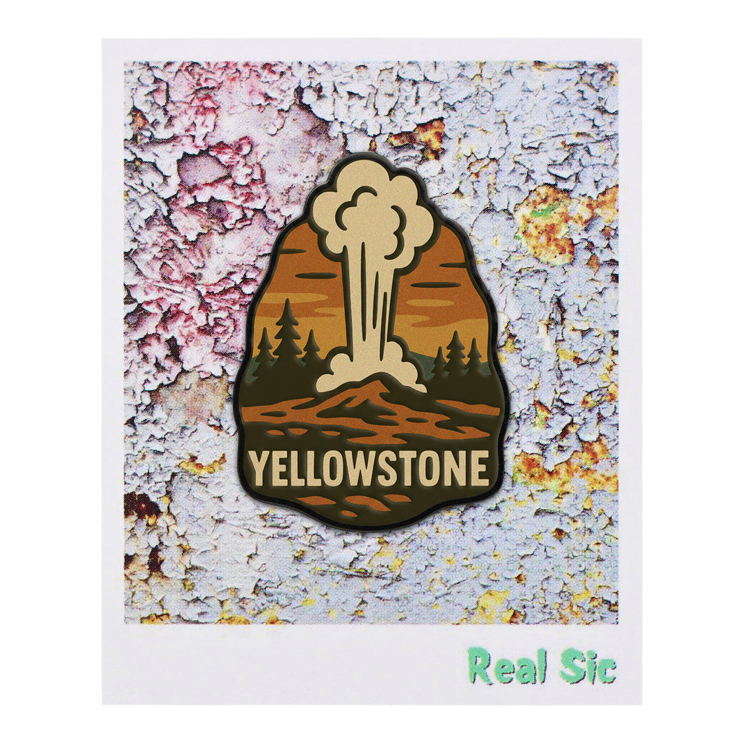 Yellowstone National Park Pin - Souvenir Enamel Pin