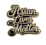 Load image into Gallery viewer, Asian-Lives-Matter-Enamel-Pin-Black-and-Gold-Lapel-Pins (6)