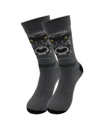 Load image into Gallery viewer, Image of Real Sic  Casual Designer Animal Socks - Gorilla - for Men and Women
