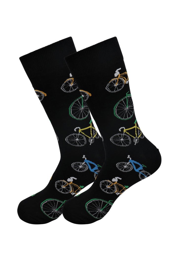 Bicycle - bike - dress - casual - socks - for - men - women - by - real - sic
