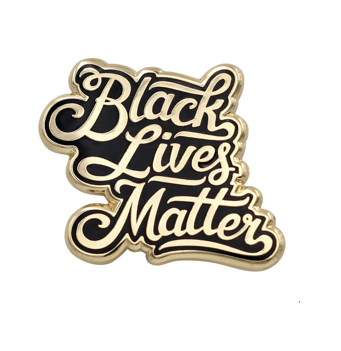Black Lives Matter - BLM Pride & Protest Enamel Pin – Real Sic