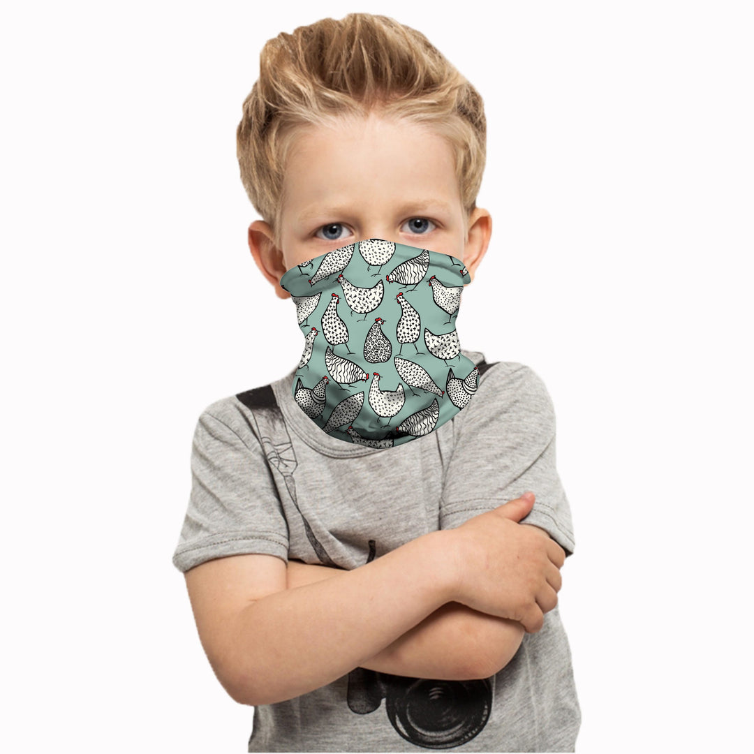 Cooling - chicken - Neck - Gaiter - Face - protection- Mask - For - Kids (35)