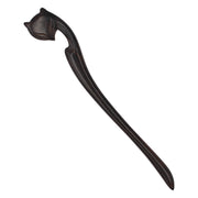 Natural - animal - fox - Sandalwood - wood - Hair - Sticks - pins - chopstick - for Women (1)