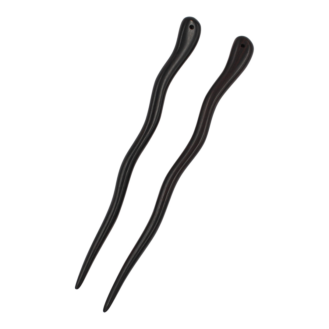 Natural - Sandalwood - wood- Smoke - Hair - Sticks - pins - chopstick - for Women - by - real - sic (2)