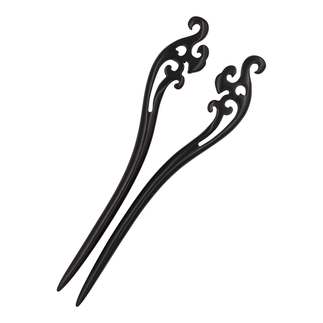 Natural - Sandalwood - wood- water - Hair - Sticks - pins - chopstick - for Women (1)