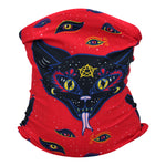 Load image into Gallery viewer, REAL SIC -Baphomet&#39;s - Cat - Neck - Gaiter- Balaclava - Magic - Scarf - Headband - Face - Mask - for - Men - Wome (1)
