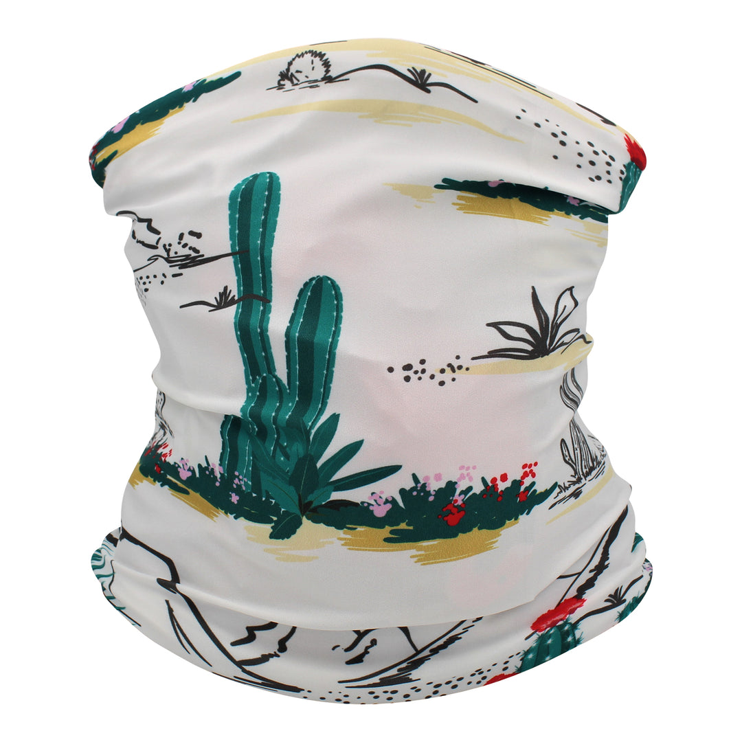 REAL SIC - desert - cactus - plant - Neck - Gaiter- Balaclava - Magic - Scarf - Headband - Face - Mask - for - Men - Women (2)